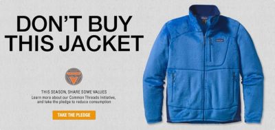 Patagonia Don't Buy This Jacket