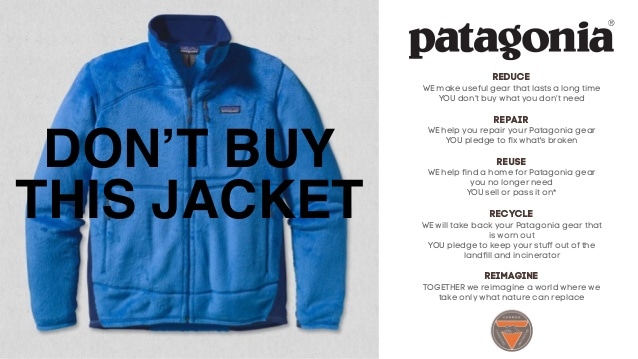 Patagonia Don't Buy This Jacket - 3rdspace